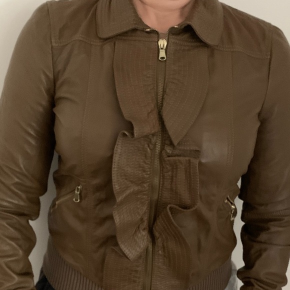 Red Valentino Leather jacket - Picture 4 of 10